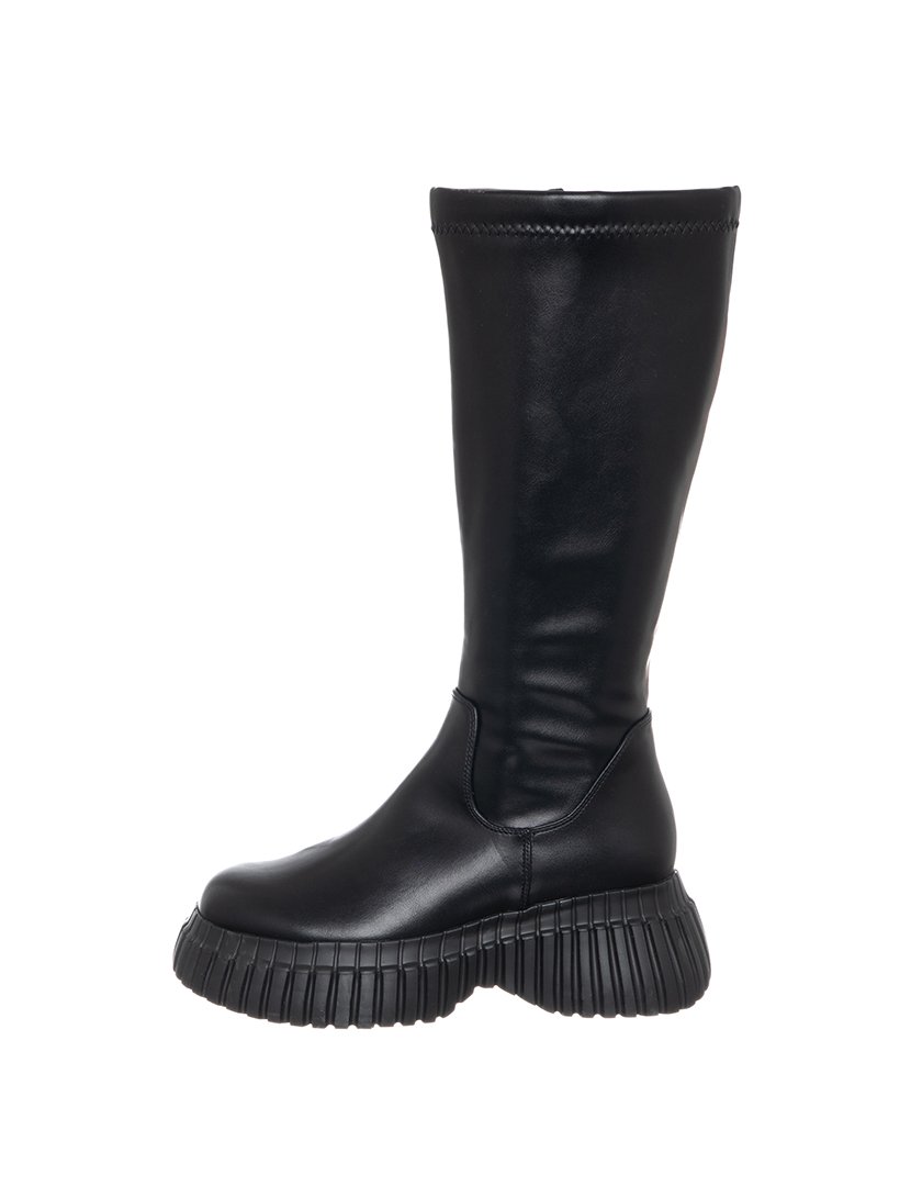 Botas Cano Alto Senhora Preto