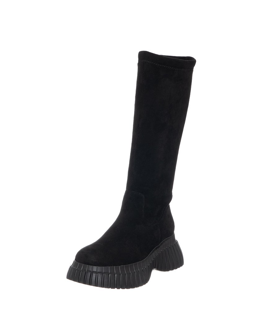 Botas Cano Alto Senhora Preto
