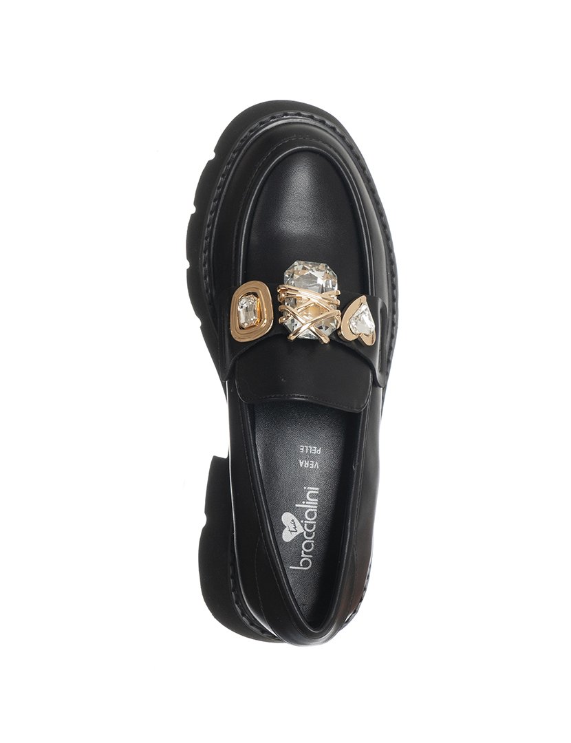 Mocassins Senhora Preto