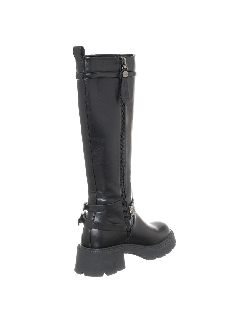 Botas Cano Alto Senhora Preto