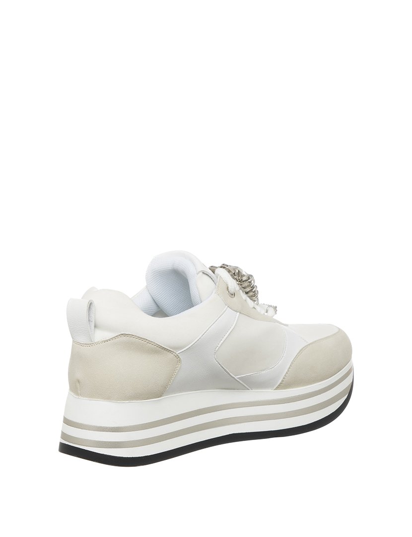 Ténis Senhora Branco e Bege