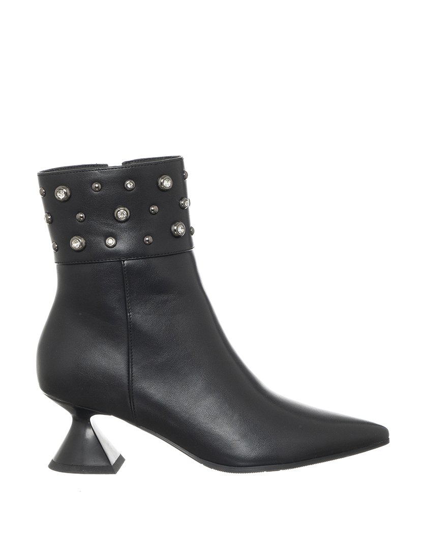 Botins com Salto Senhora Preto