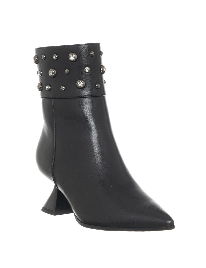 Botins com Salto Senhora Preto