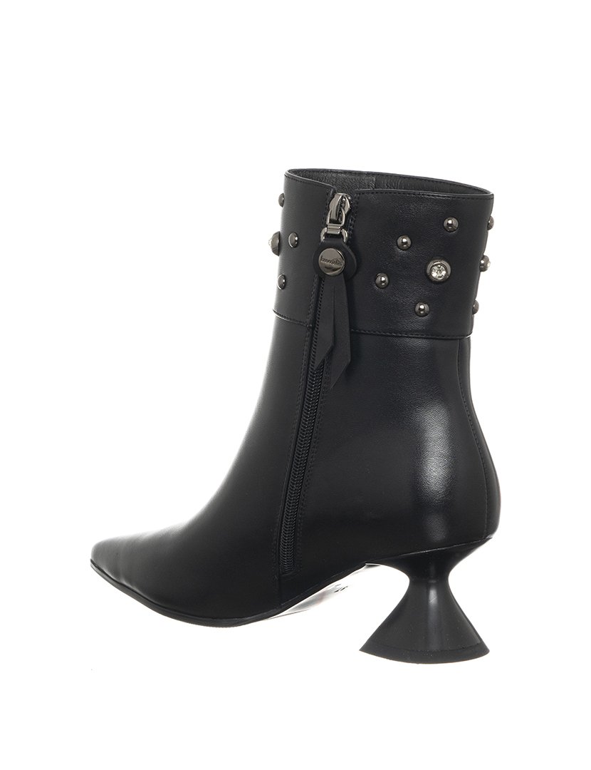 Botins com Salto Senhora Preto