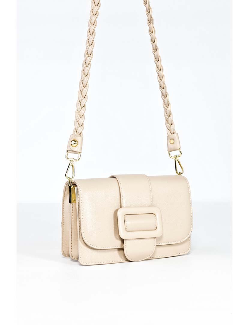 Mala de Ombro Castanho Claro