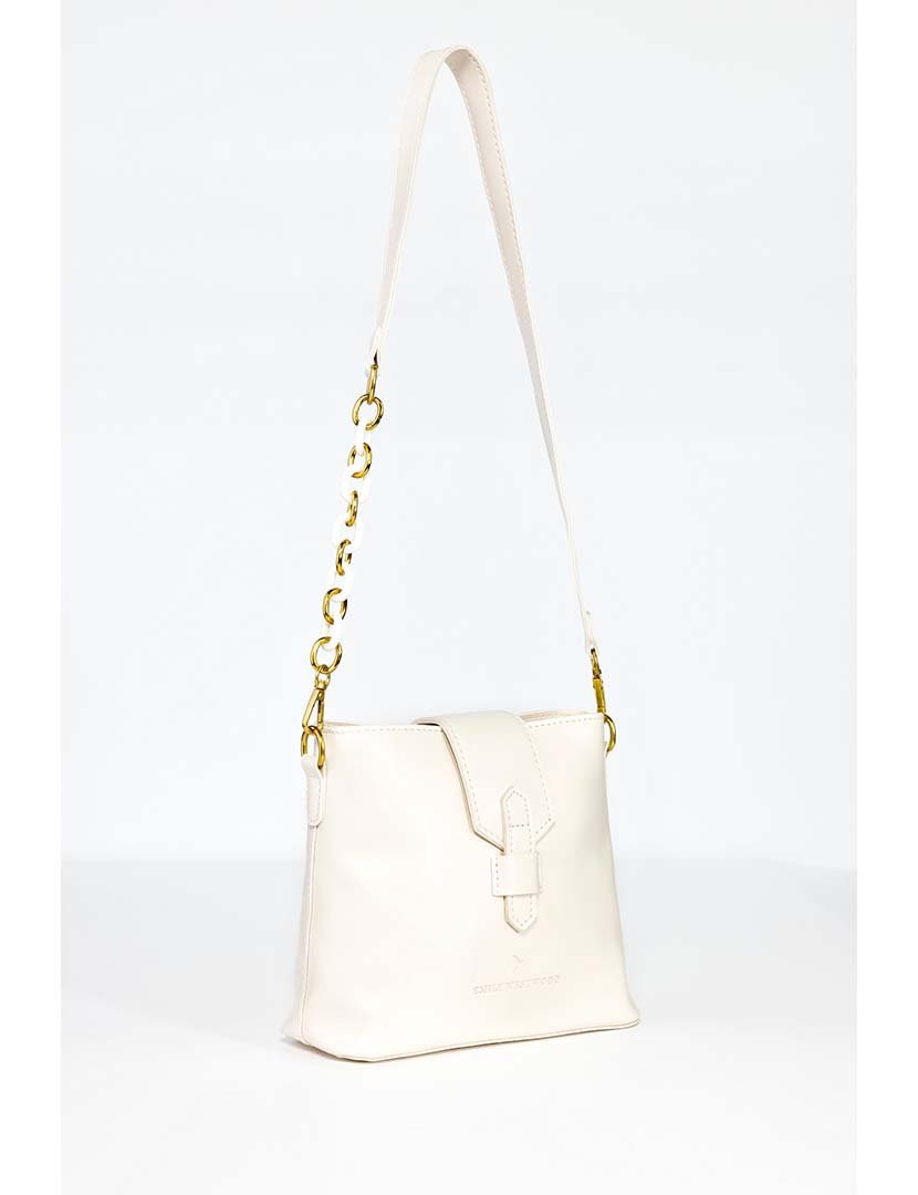 Mala de Ombro Branco