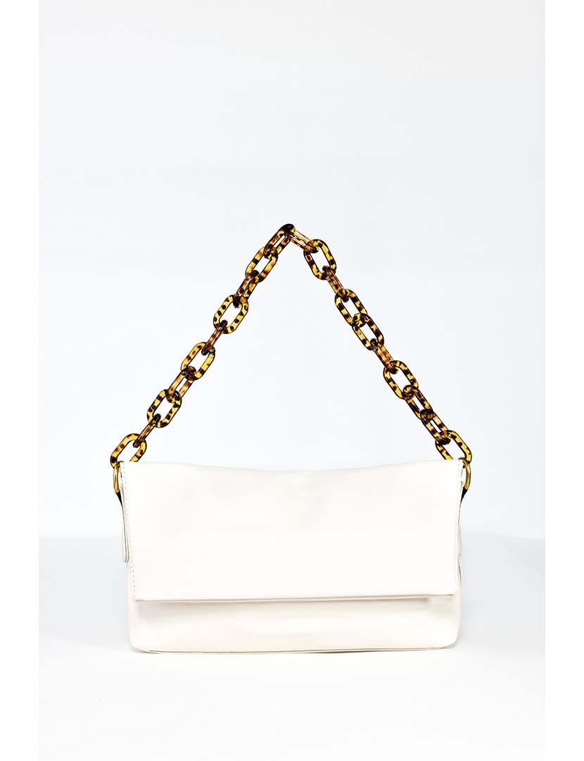 Mala de Ombro Branco