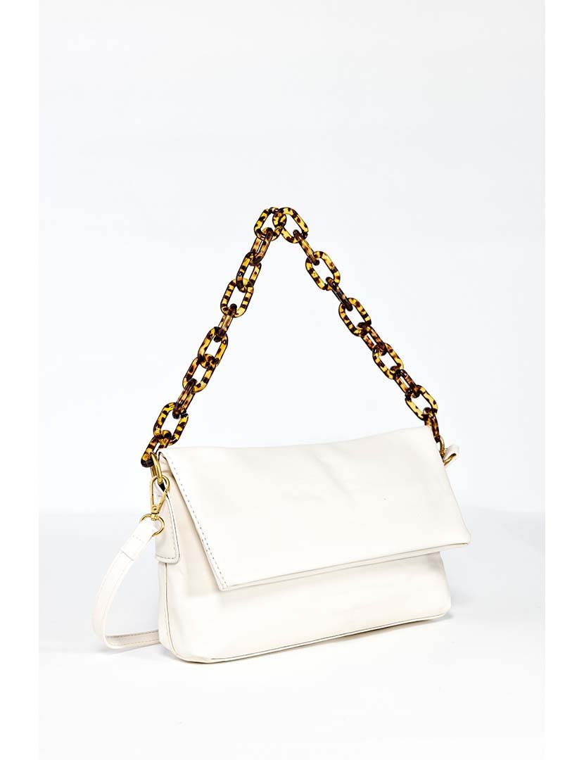 Mala de Ombro Branco