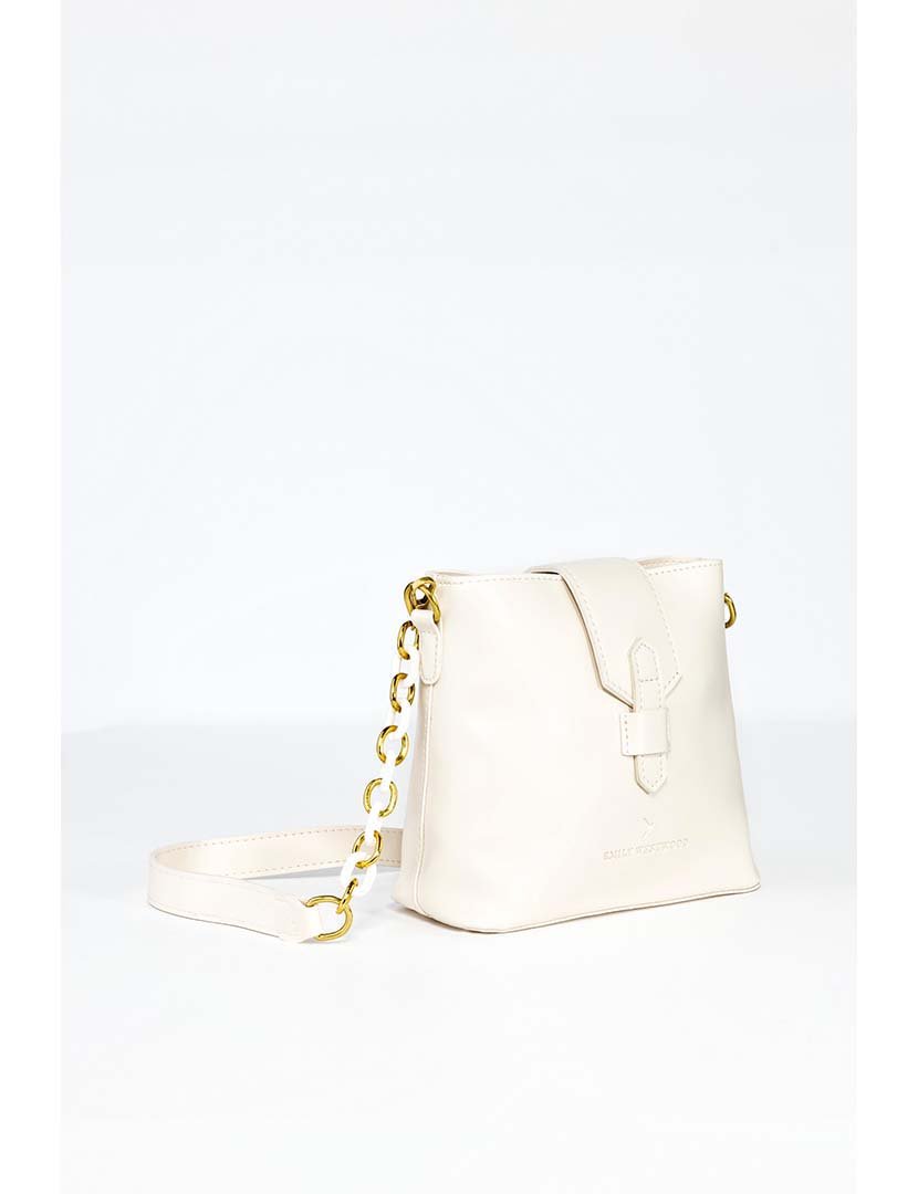 Mala de Ombro Branco