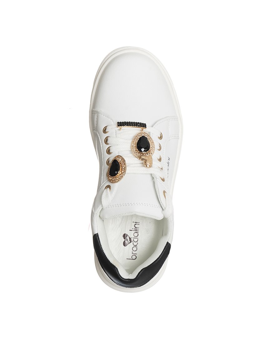 Ténis Senhora Branco e Preto