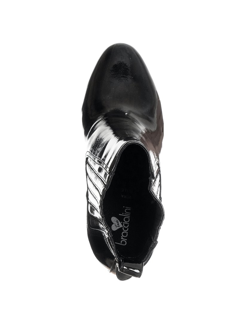 Botins com Salto e Plataforma Senhora Preto