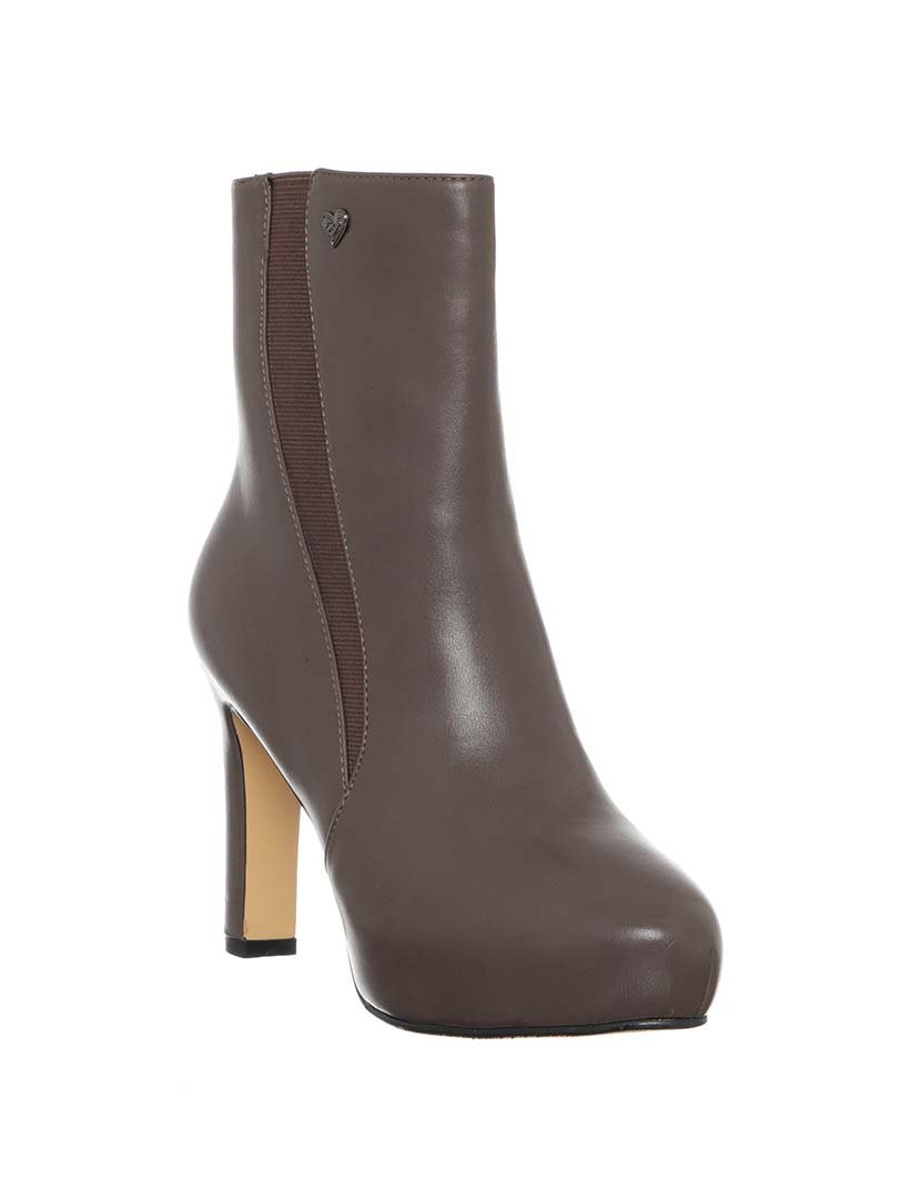 Botins com Salto Senhora Cinzento
