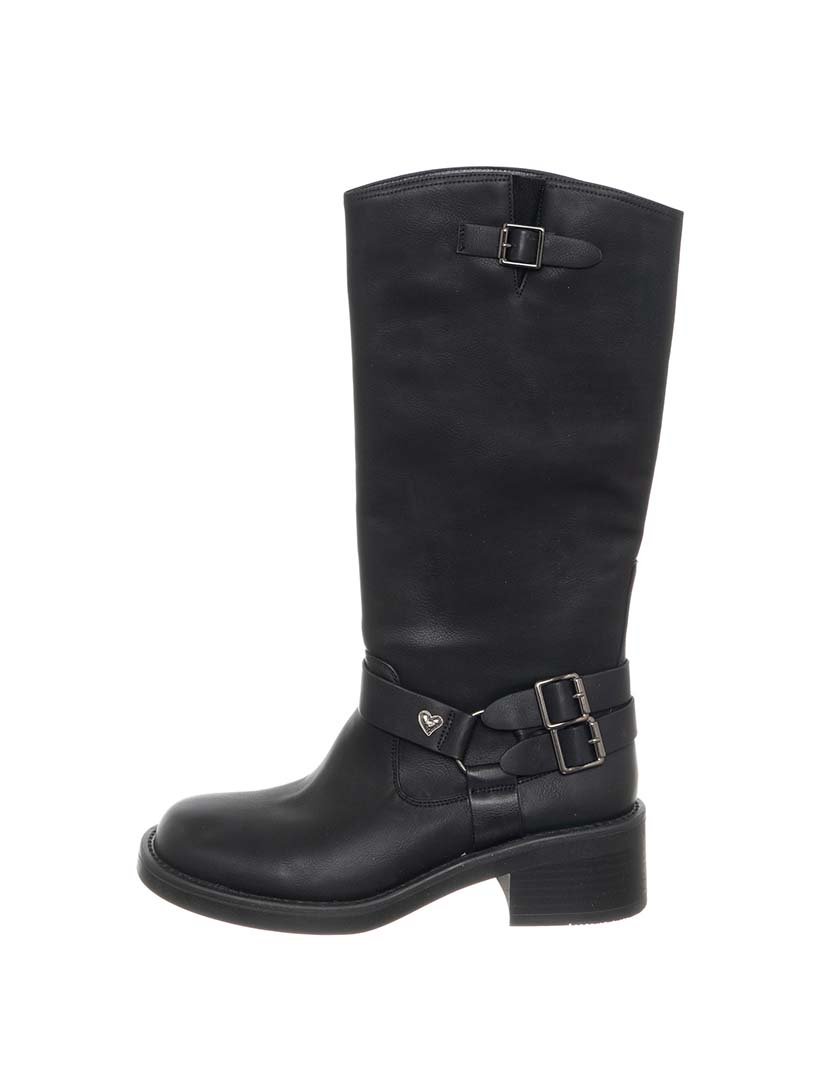 Botas Cano Alto Senhora Preto