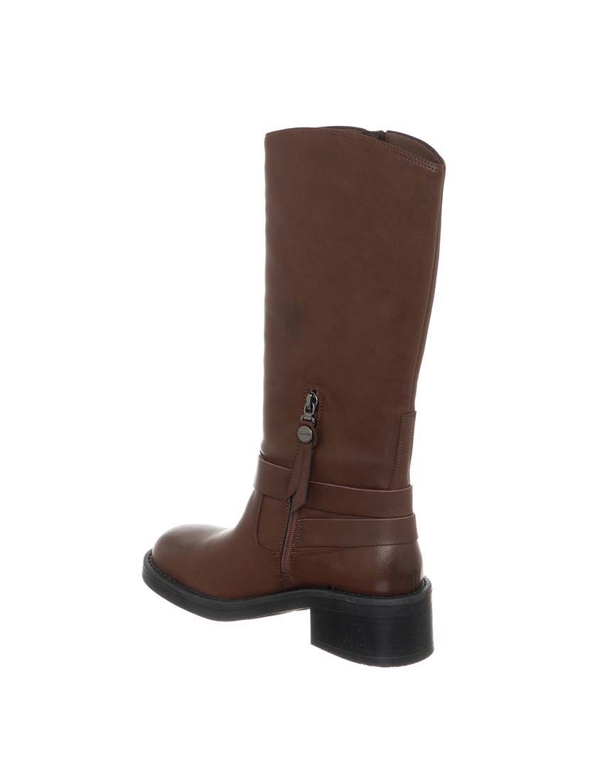 Botas Cano Alto Senhora Castanho