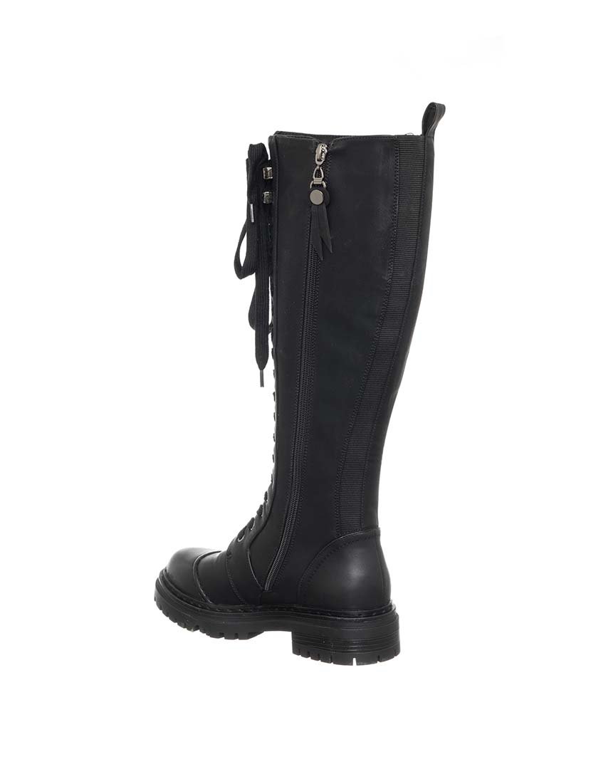 Botas Cano Alto Senhora Preto