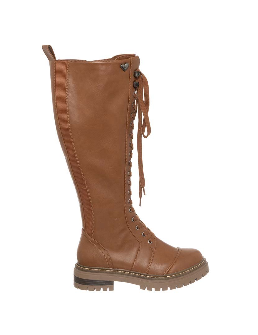 Botas Cano Alto Senhora Castanho
