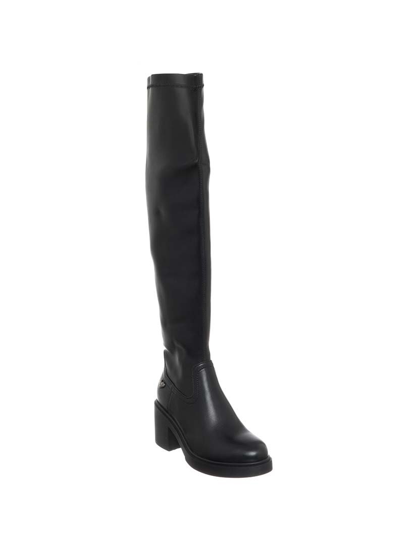 Botas Cano Alto Senhora Preto