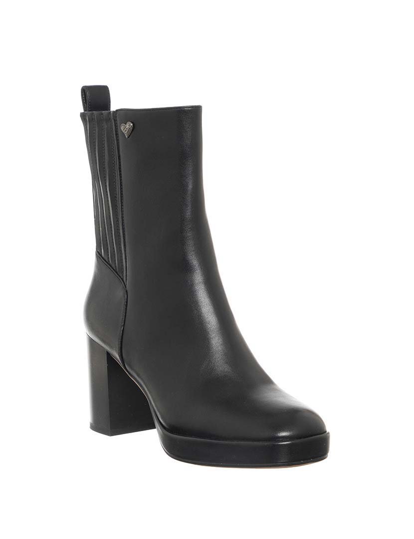 Botas com Salto Senhora Preto
