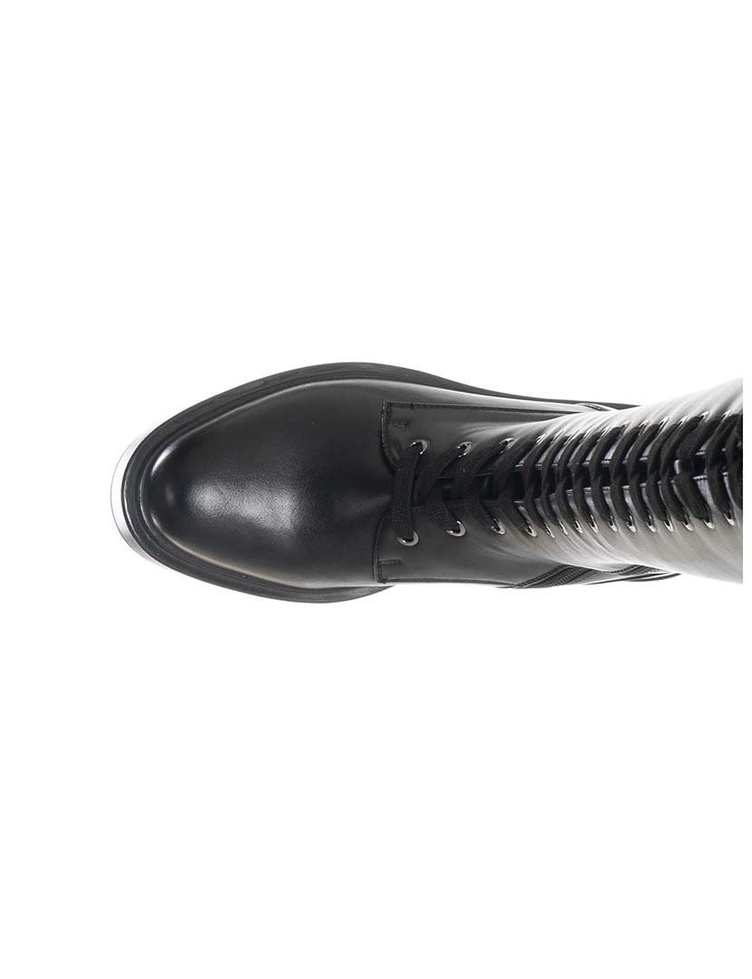 Botas Cano Alto Senhora Preto