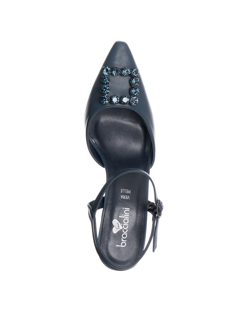 Sandálias com Salto Senhora Azul