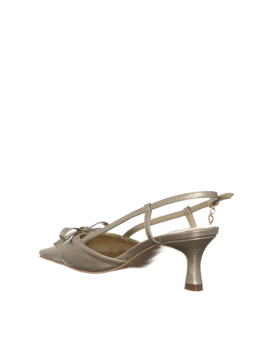 Sandálias com Salto Senhora Dourado