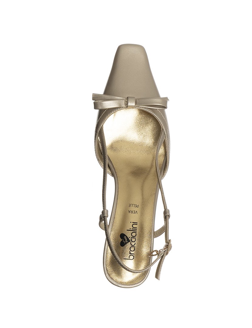 Sandálias com Salto Senhora Dourado