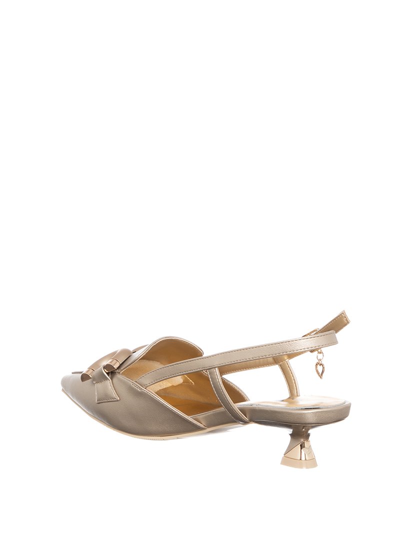 Sandálias com Salto Senhora Dourado