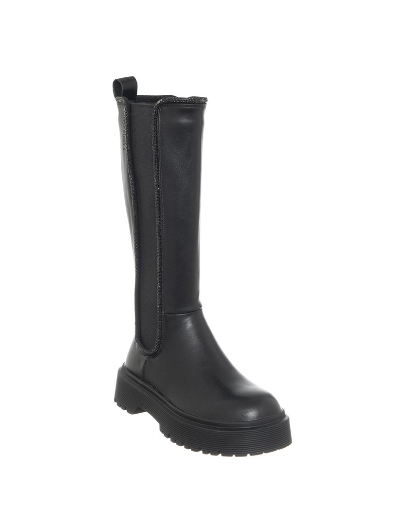 Botas Cano Alto Senhora Preto