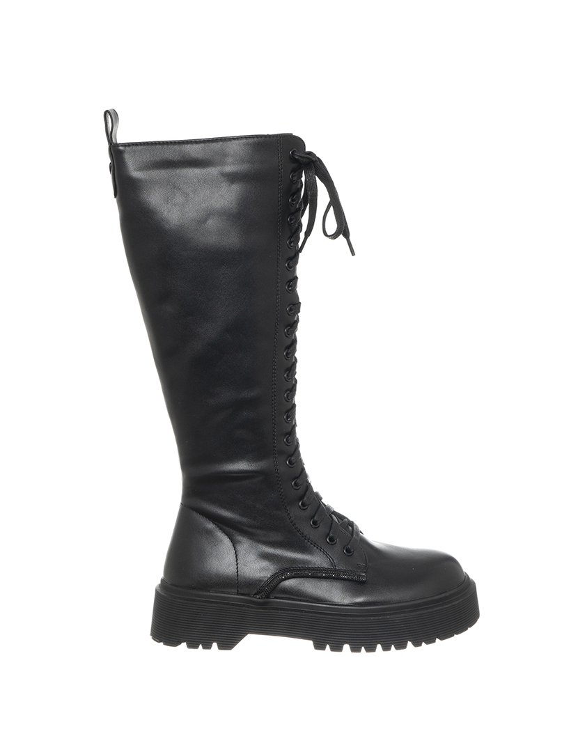 Botas Cano Alto Senhora Preto