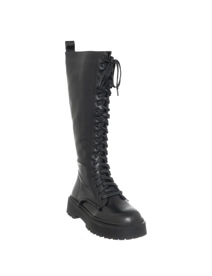 Botas Cano Alto Senhora Preto