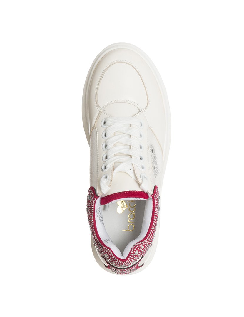 Ténis Senhora Branco e Rosa