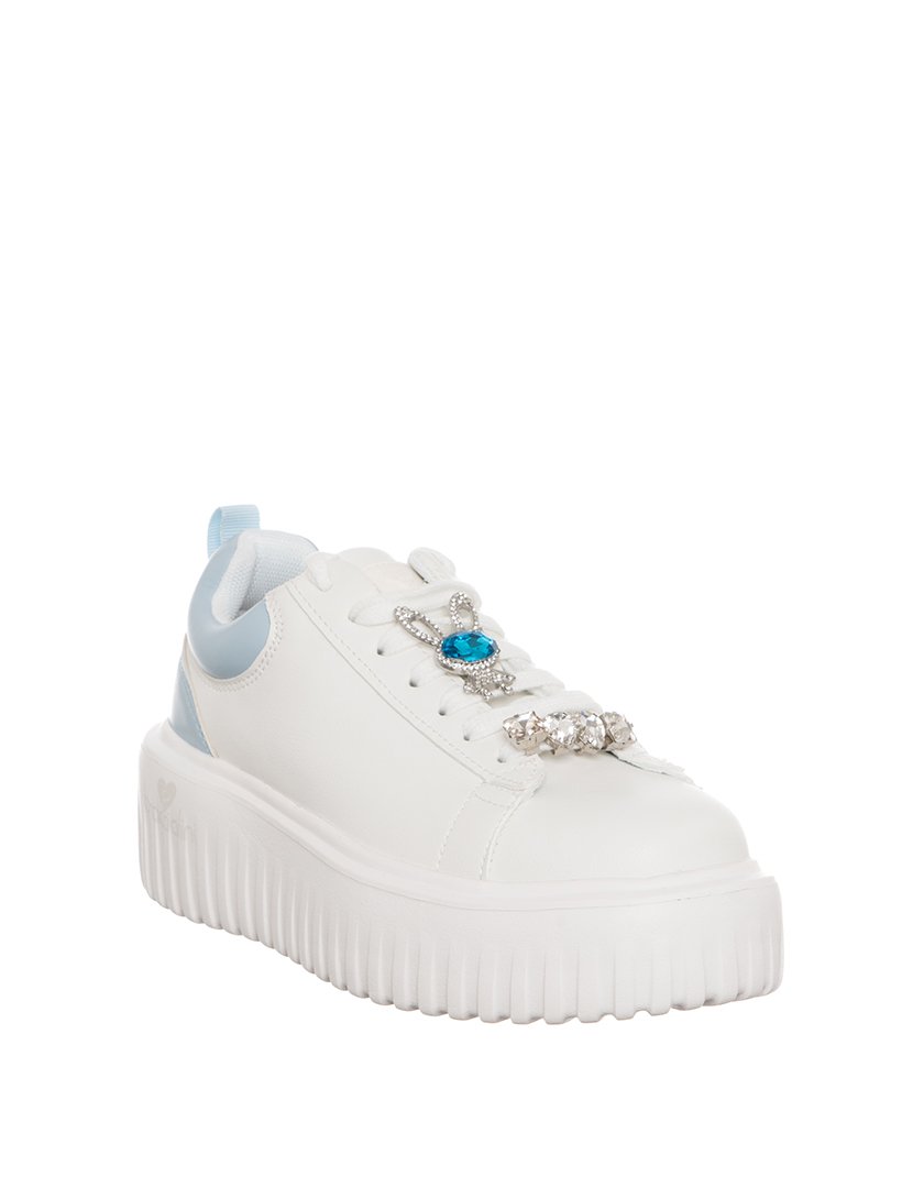 Ténis Senhora Branco e Azul