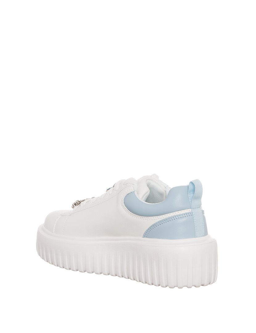 Ténis Senhora Branco e Azul