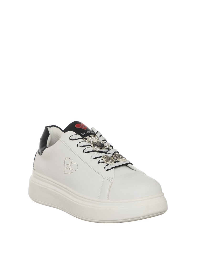 Ténis Senhora Branco e Preto