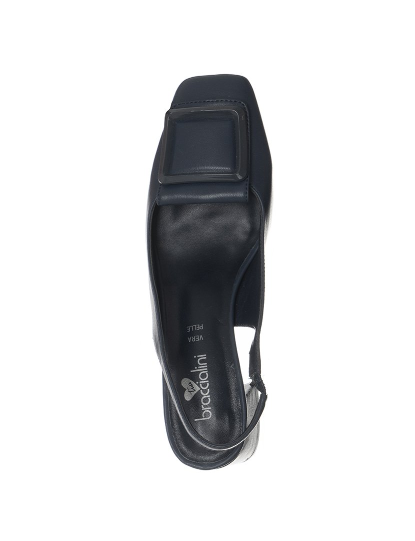 Sandálias com Salto Senhora Azul