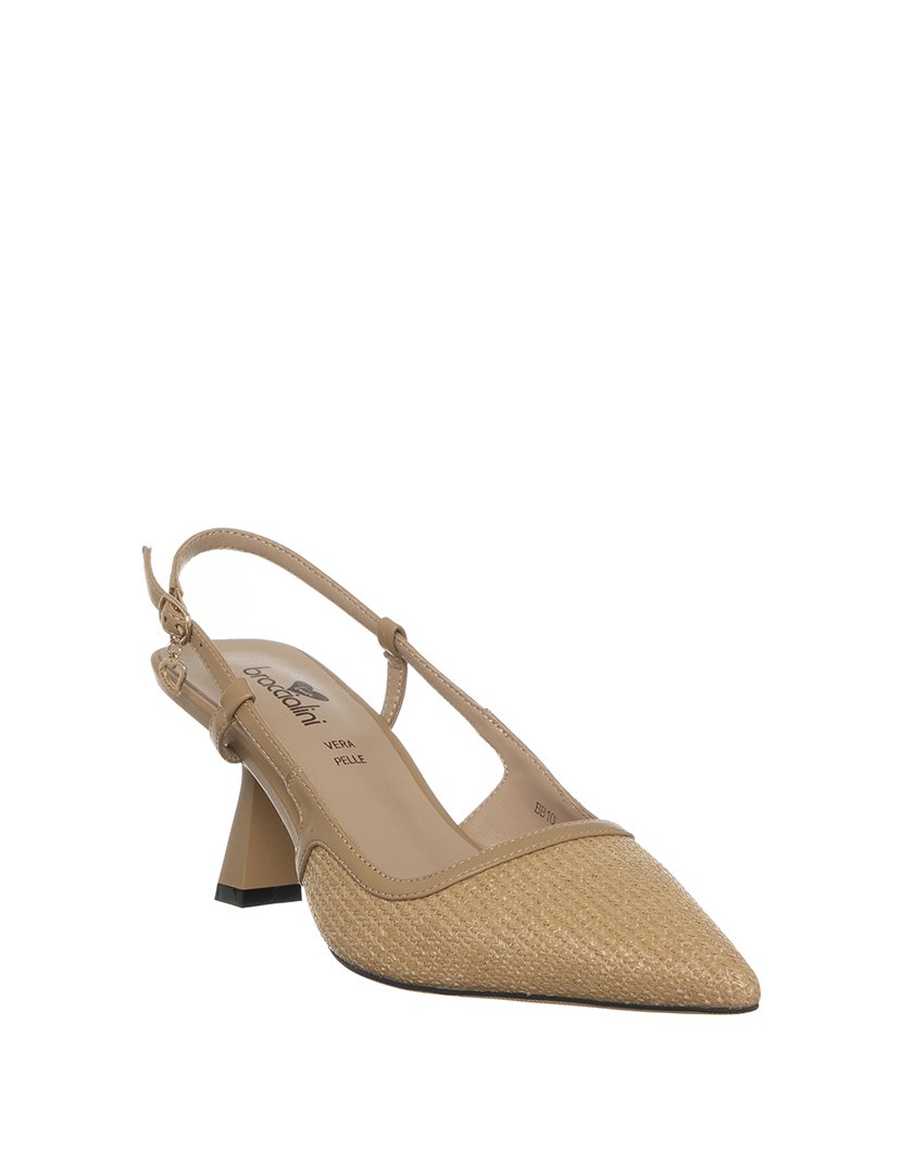 Sandálias com Salto Senhora Castanho