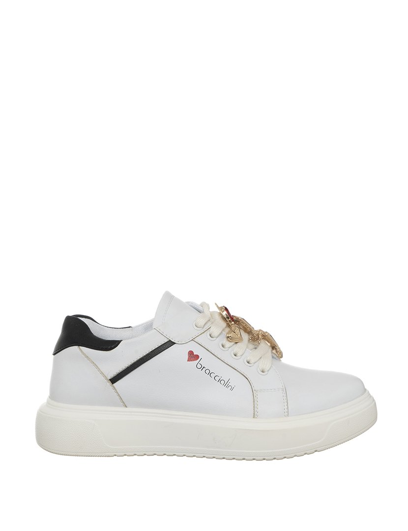 Ténis Senhora Branco e Preto