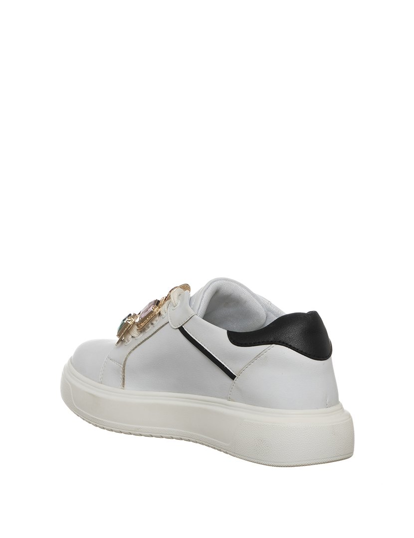 Ténis Senhora Branco e Preto