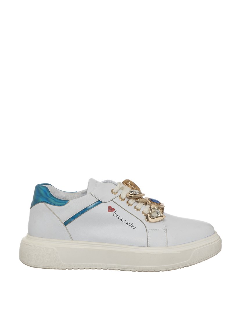 Ténis Senhora Branco e Azul