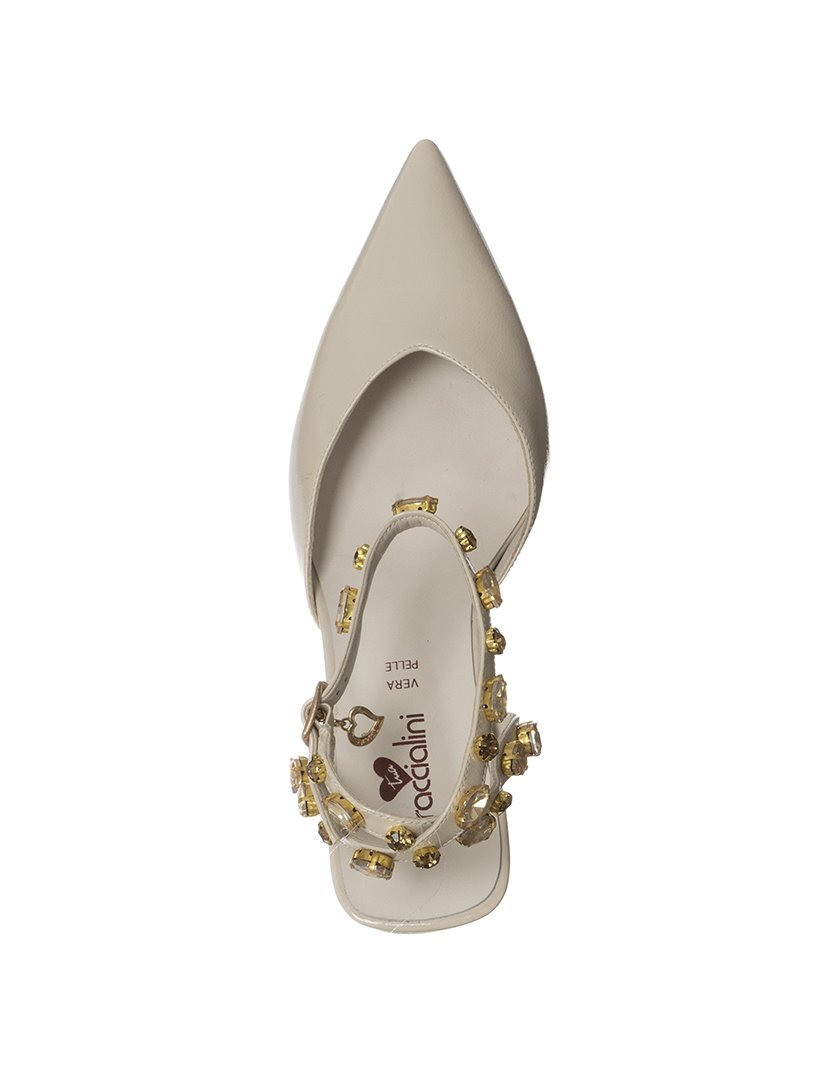 Sandálias com Salto Senhora Branco