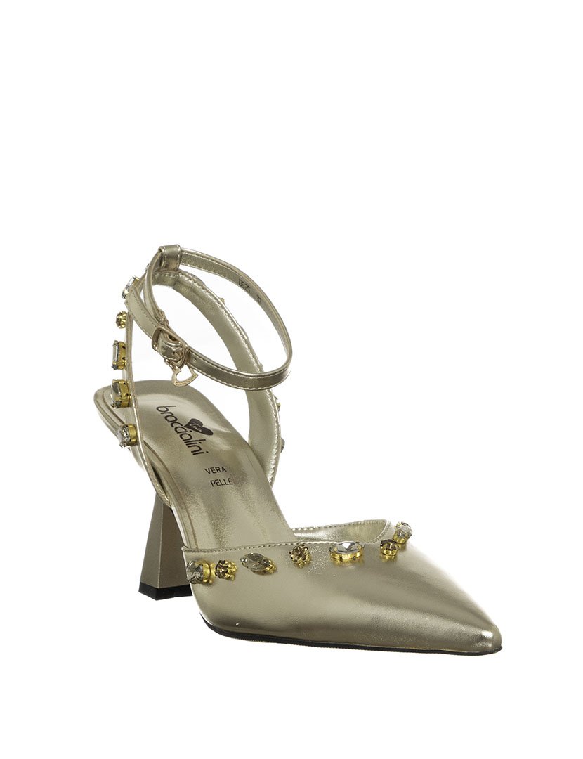 Sandálias com Salto Senhora Dourado