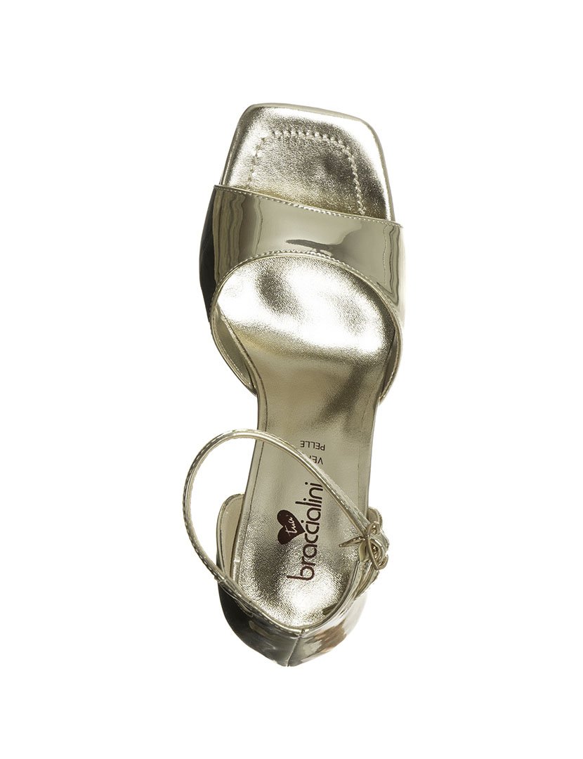 Sandálias com Salto Senhora Dourado