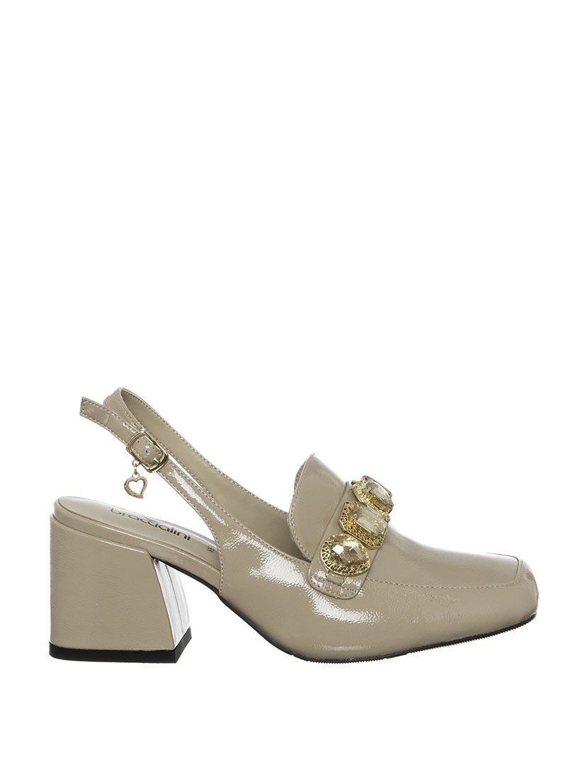 Sandálias com Salto Senhora Castanho