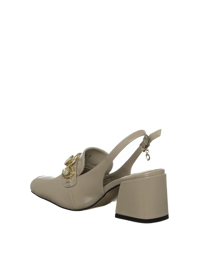 Sandálias com Salto Senhora Castanho