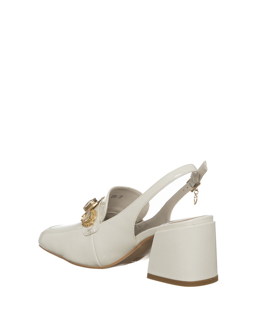 Sandálias com Salto Senhora Branco