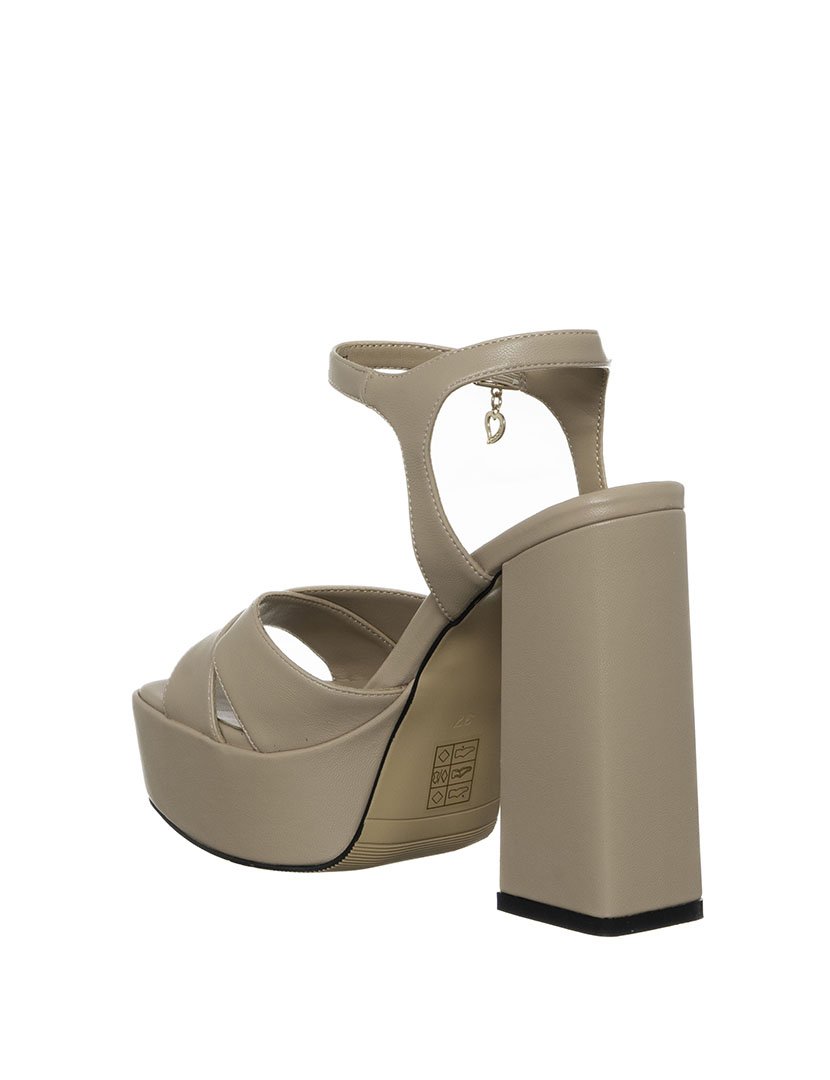 Sandálias Salto Alto Senhora Bege