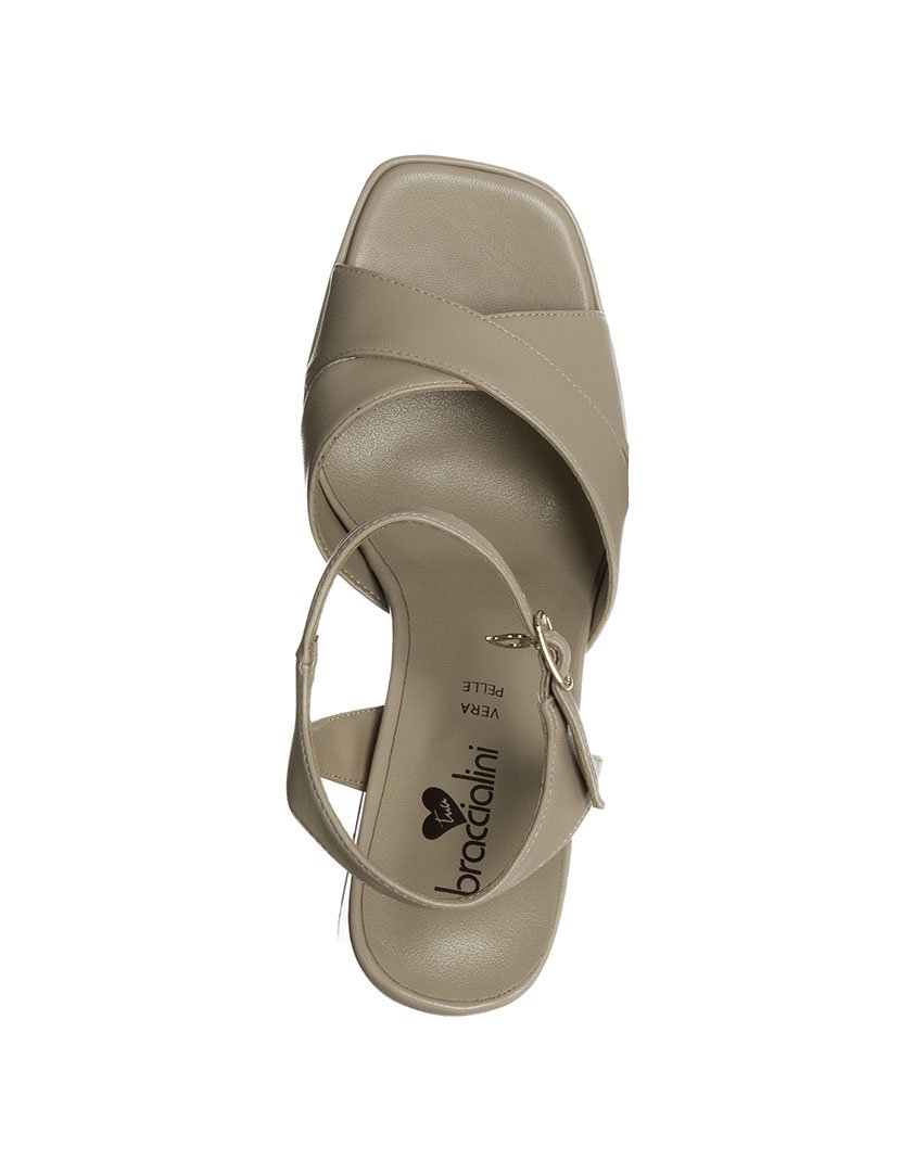 Sandálias Salto Alto Senhora Bege