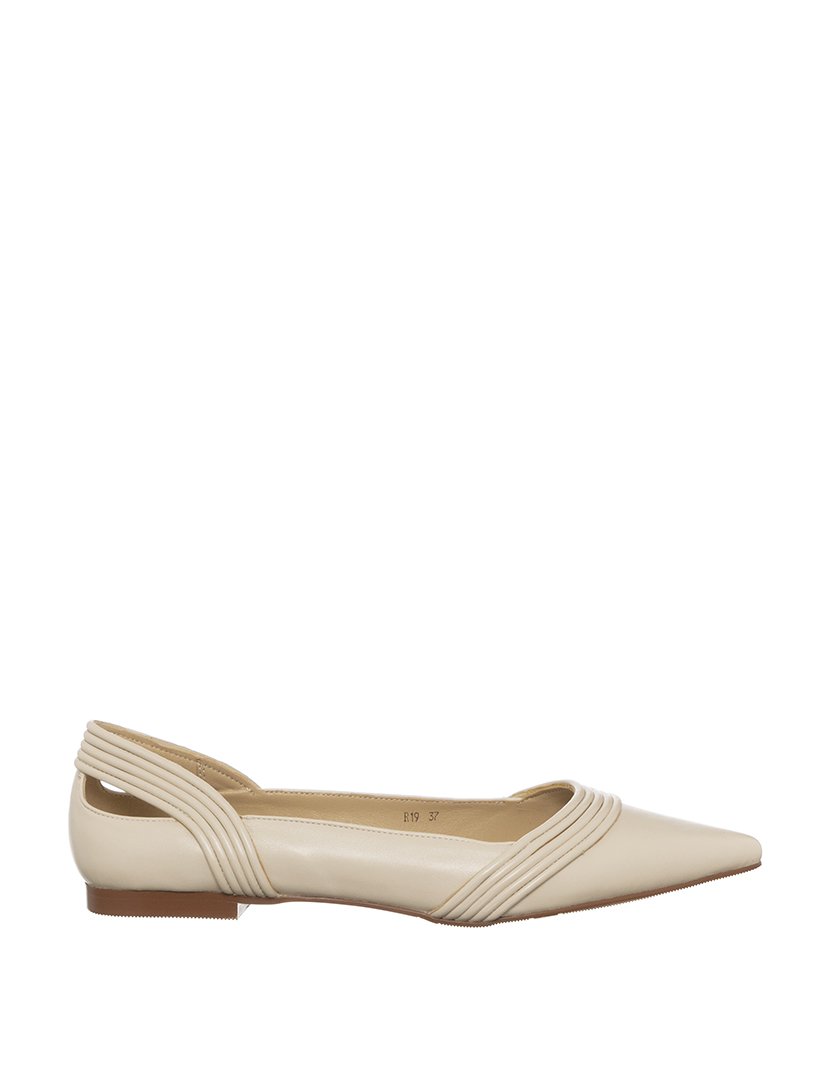 Sapatos Ballerina Senhora Bege