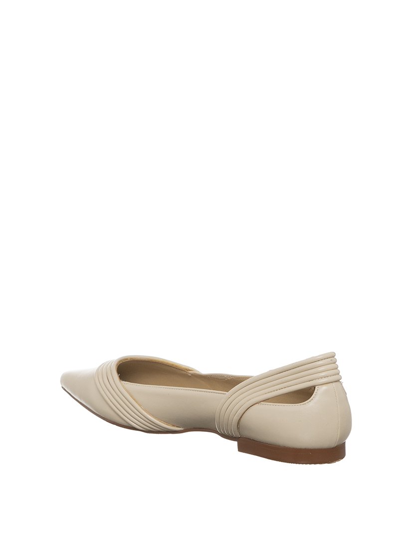 Sapatos Ballerina Senhora Bege