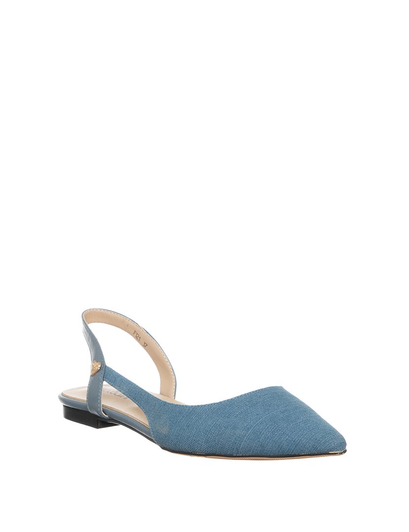 Sapatos Ballerina Senhora Azul